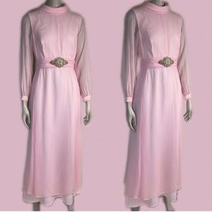 1960s Vintage Evening Dress